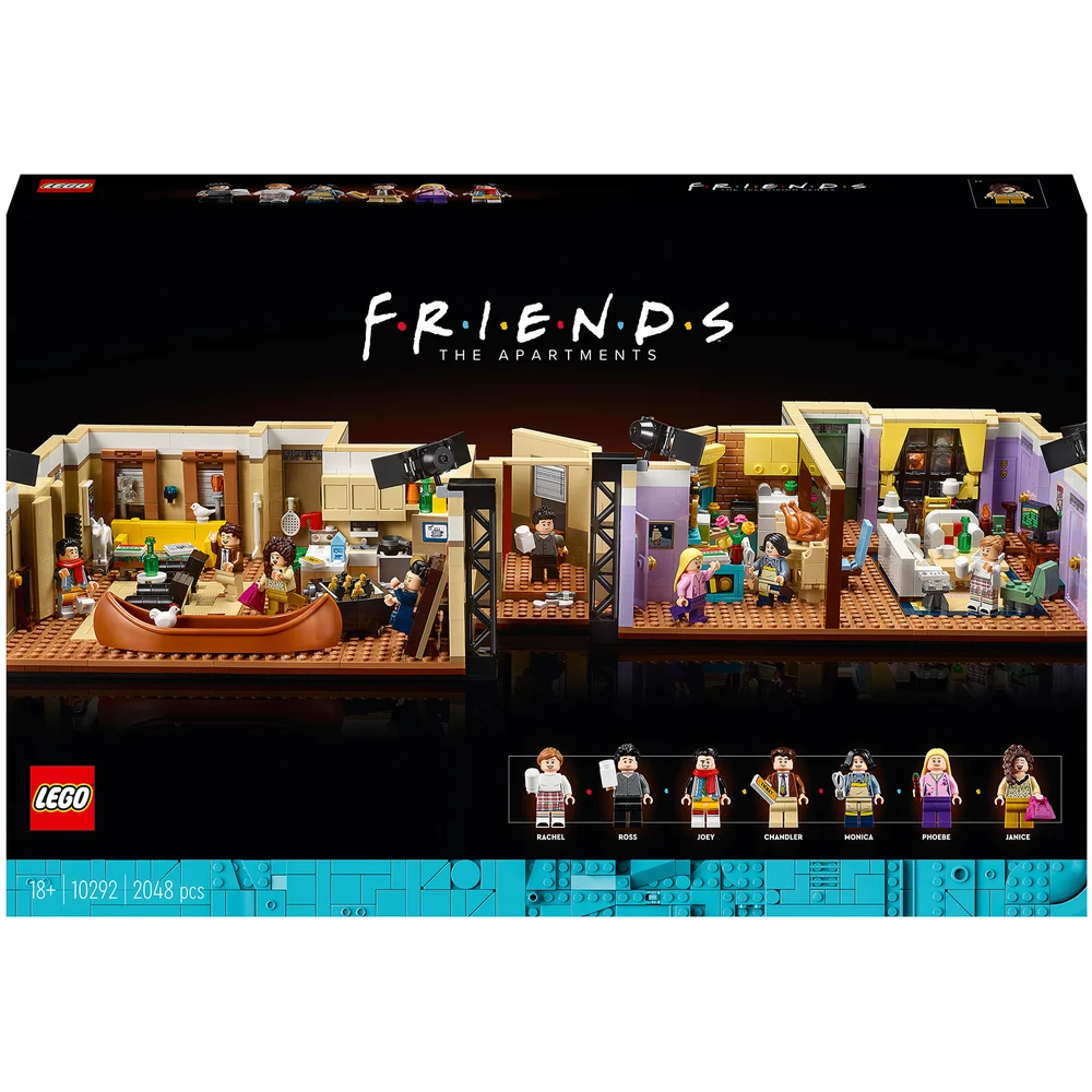 LEGO The Friends: Apartments TV Show Set for Adults (10292) Image 1