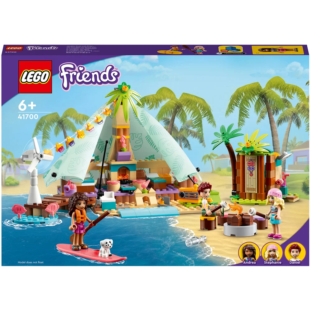 LEGO Friends: Beach Glamping Tent Camping Nature Set (41700) Image 1