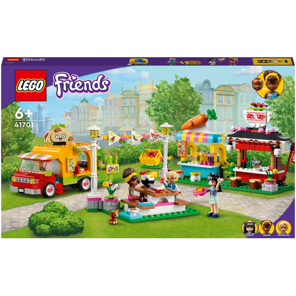 LEGO Friends: Street Food Market Juice Bar & Toy Truck (41701) Image 1