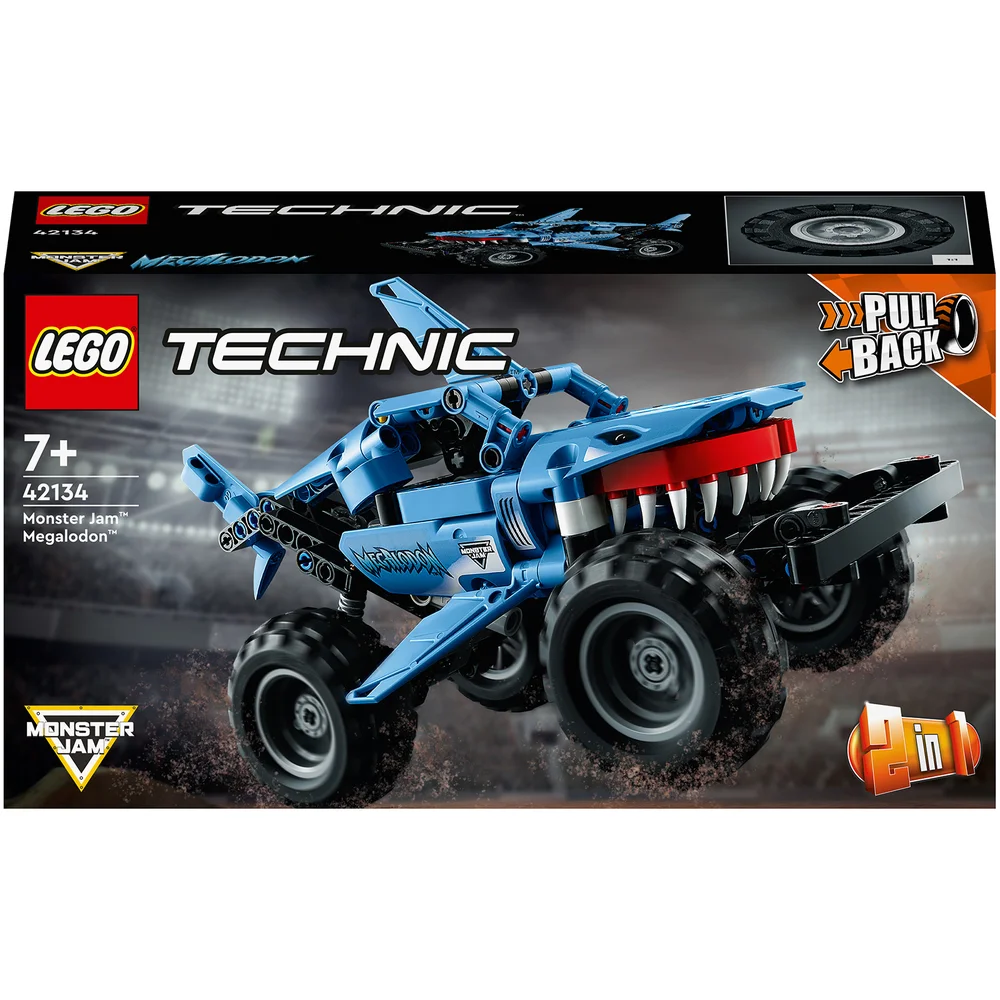 LEGO Technic: Monster Jam Megalodon Pull Back Truck Toy (42134) Image 1