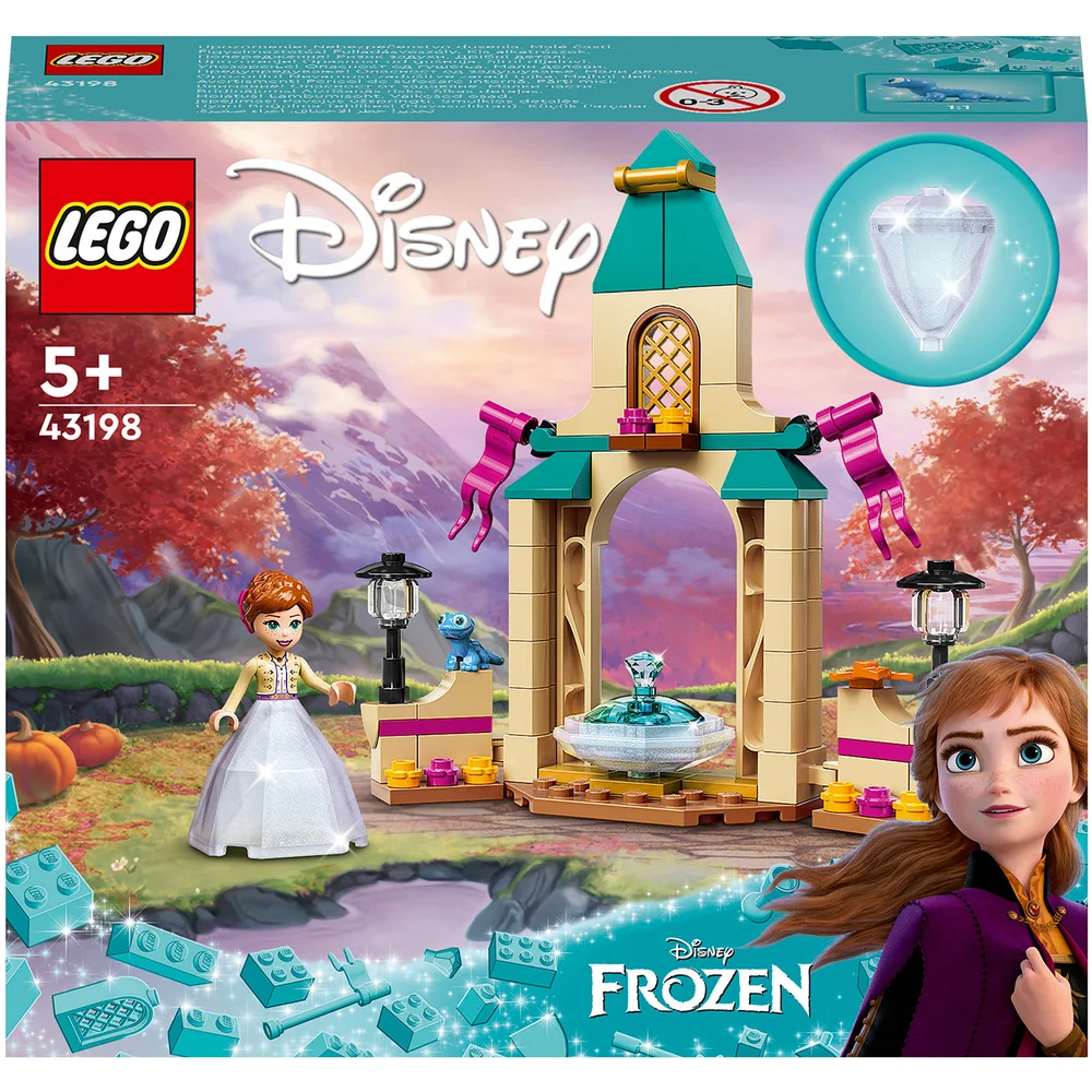 LEGO Disney Annas Castle Courtyard Diamond Dress Set (43198) Image 1