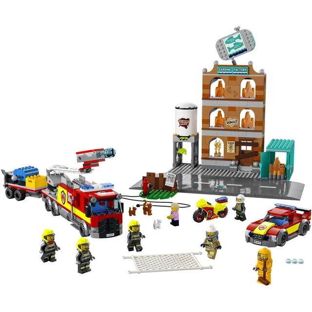 LEGO City: Fire Brigade Truck & Firefighter Set (60321)