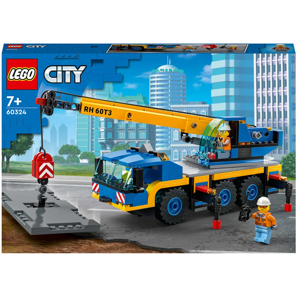 LEGO City: Great Vehicles Mobile Crane Truck Toy (60324) Image 1