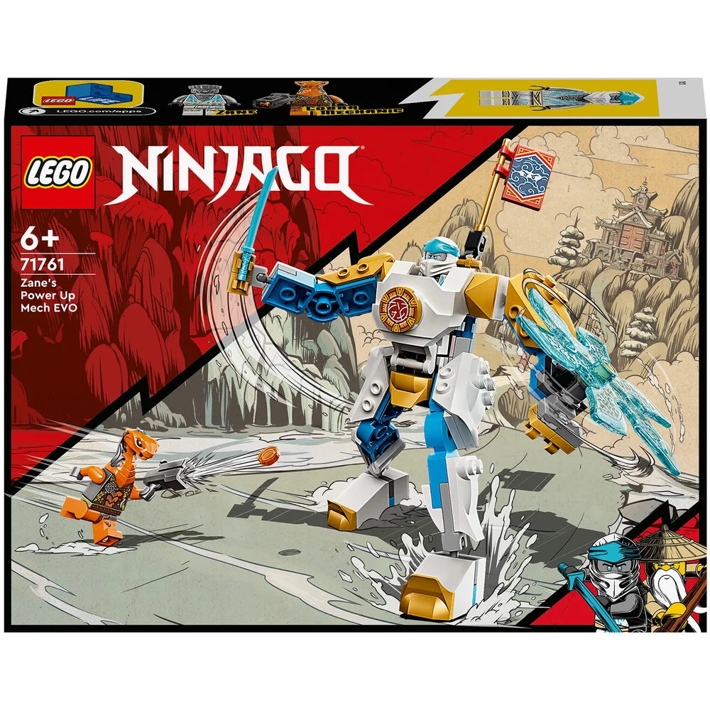 LEGO NINJAGO: Zane Power Up Mech EVO Figure Set (71761) Image 1