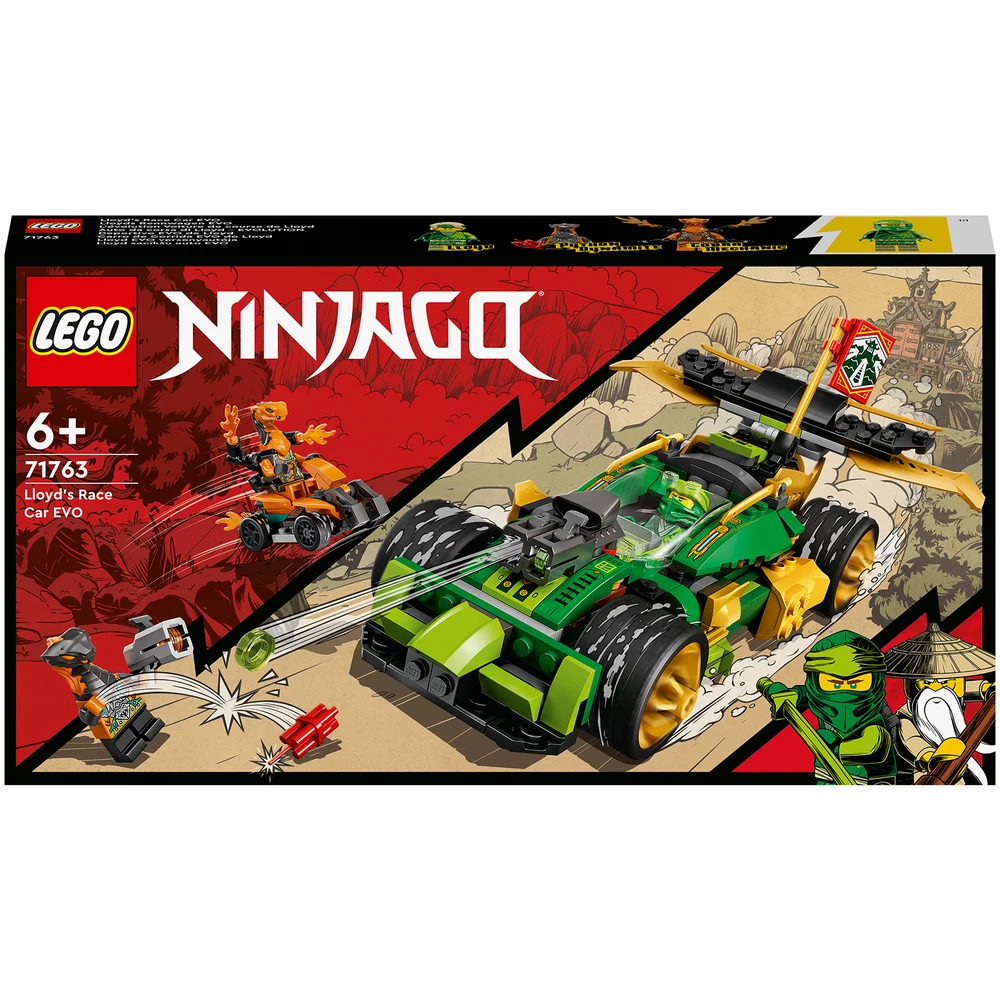 LEGO NINJAGO: Lloyds Race Car EVO Toy Building Set (71763) Image 1