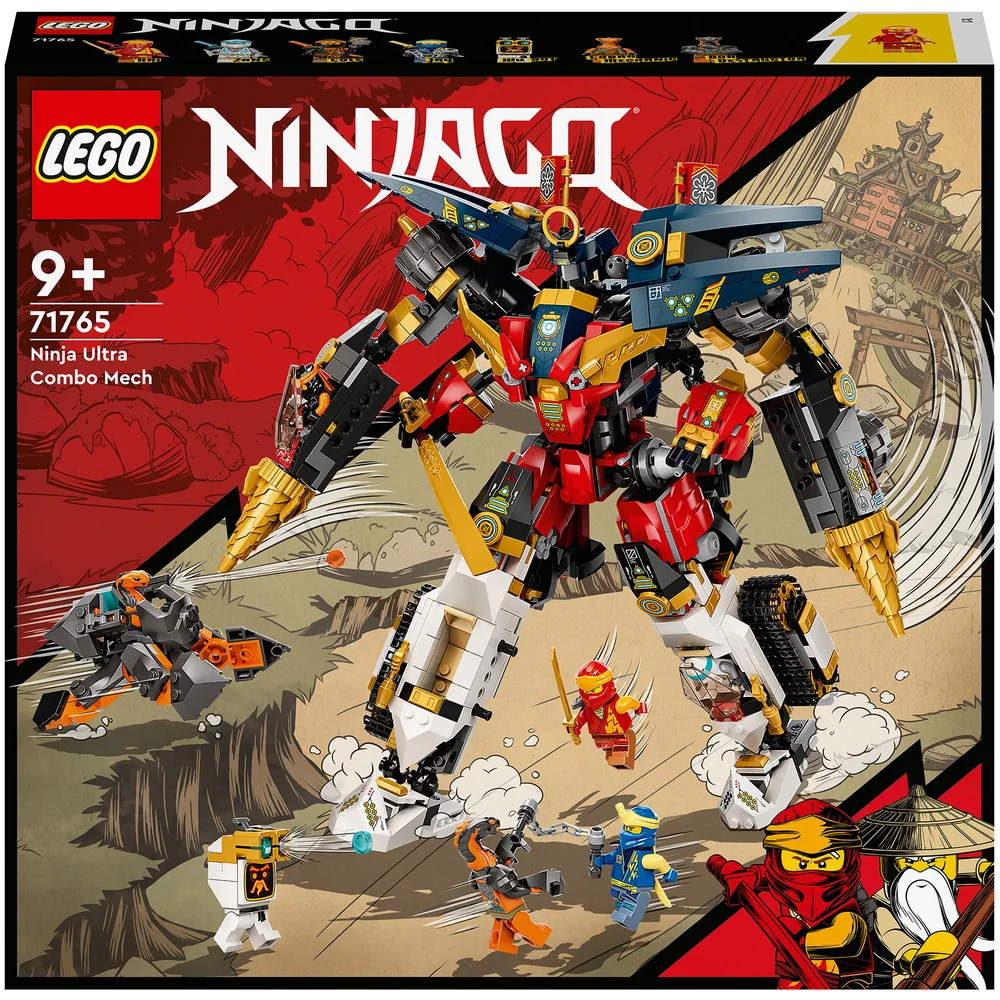 LEGO NINJAGO: Ninja Ultra Combo Mech & Toy Car 4 in 1 Set (71765) Image 1