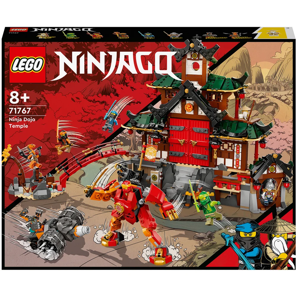LEGO NINJAGO: Ninja Dojo Temple Master of Spinjitzu Set (71767) Image 1