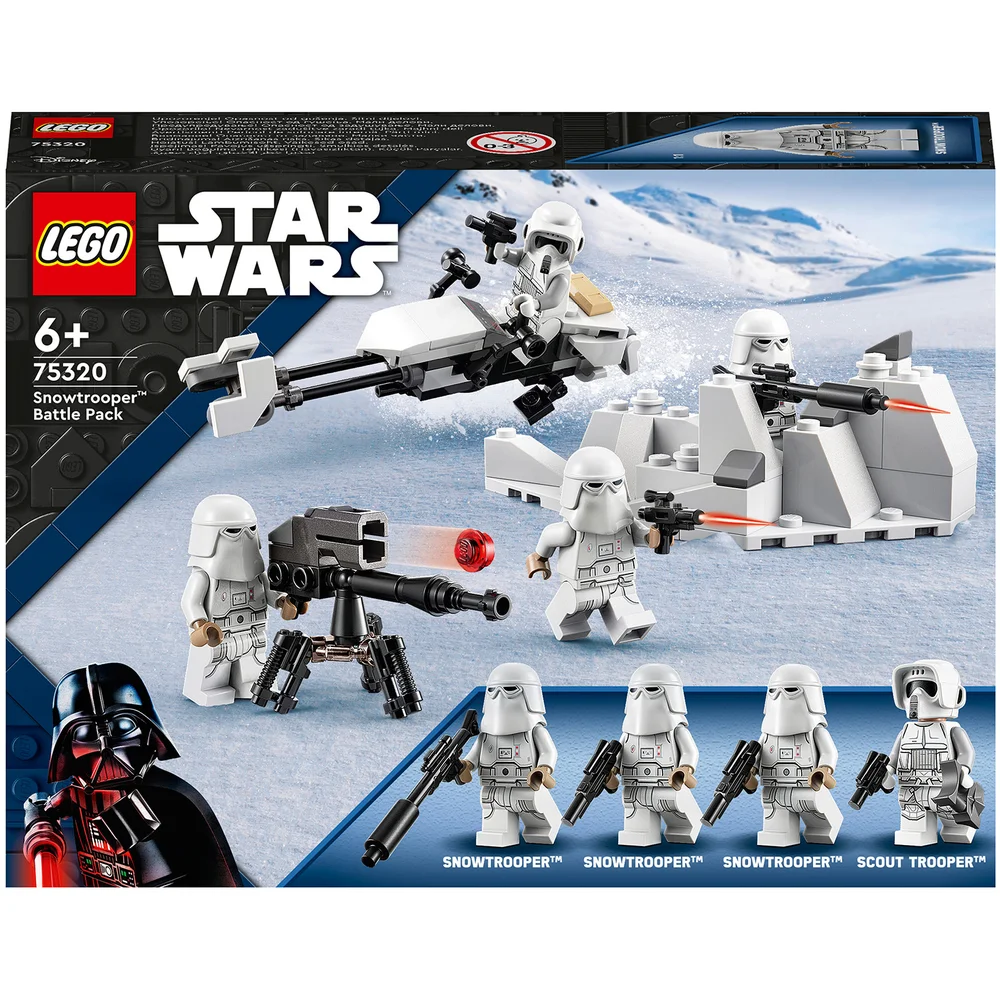 LEGO Star Wars: Snowtrooper Battle Pack 4 Figures Set (75320) Image 1