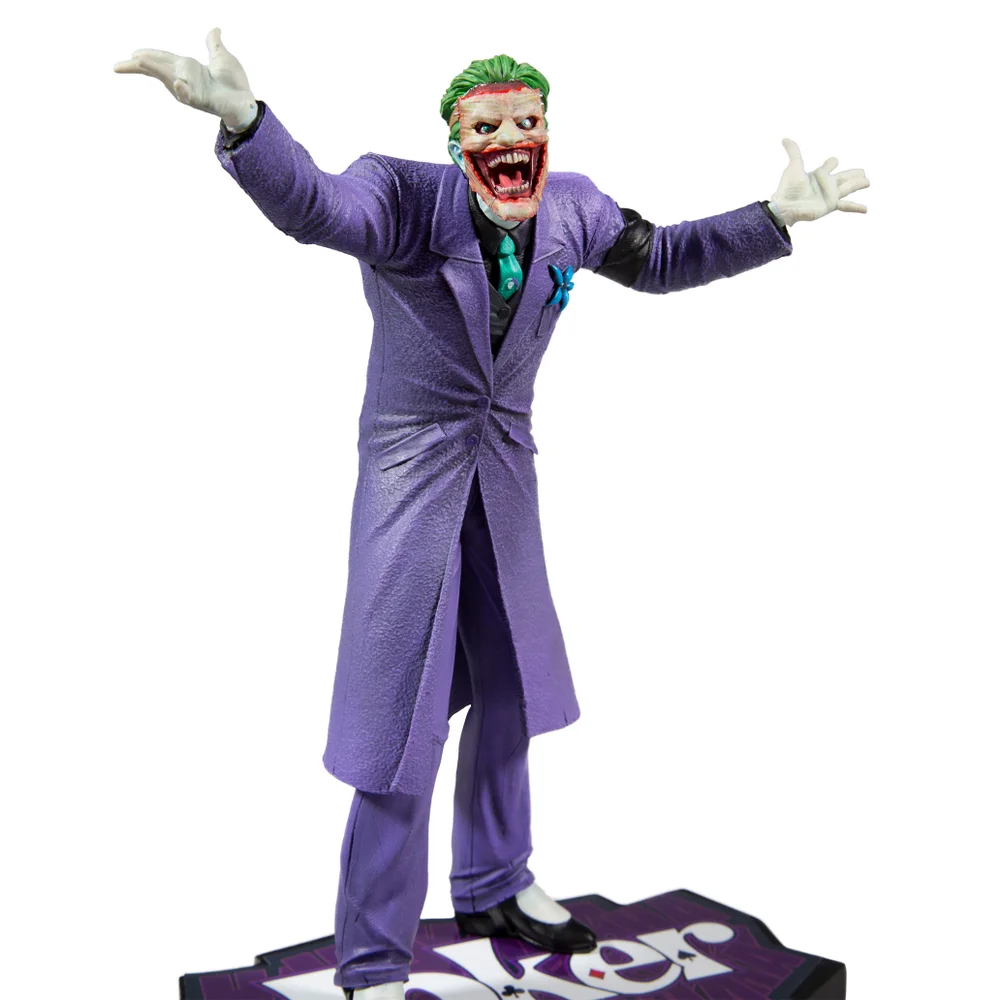 DC Direct The Joker: Purple Craze Statue - The Joker by Greg Capullo Image 1