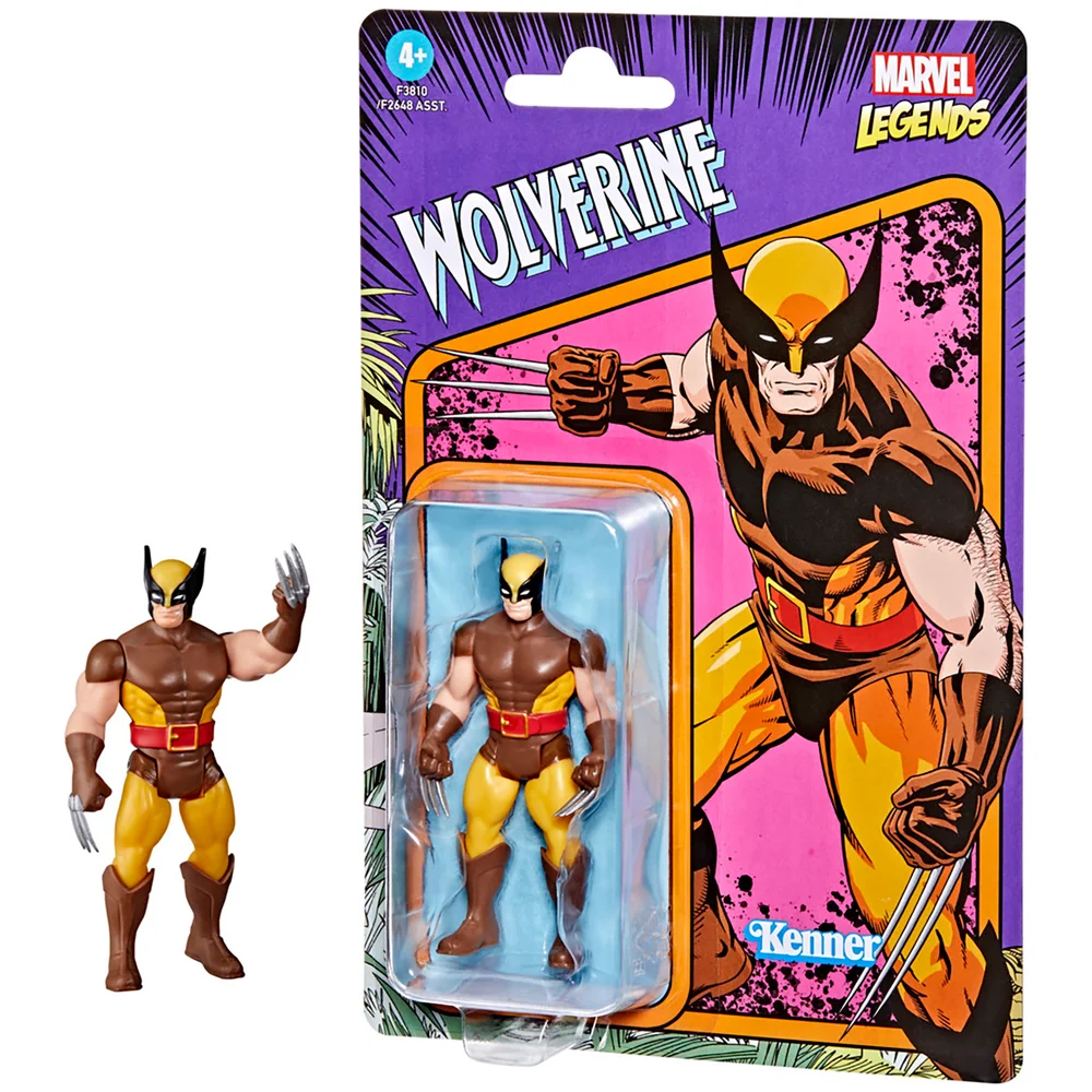 Hasbro Marvel Legends Retro 3.75 Inch Wolverine Action Figure Image 1