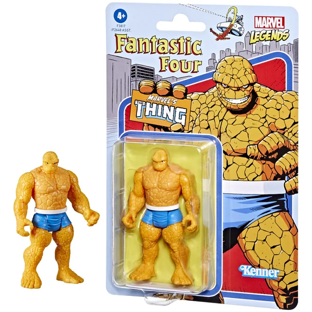 Hasbro Marvel Legends Series 3.75 Inch Retro Collection Marvel’s Thing Action Figure
