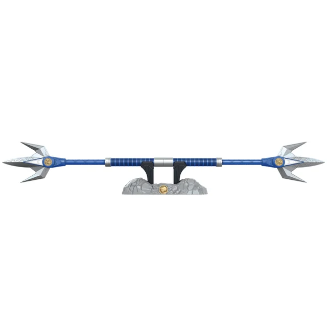Power Rangers Lightning Collection Mighty Morphin Blue Ranger Power Lance Roleplay Collectible Cosplay