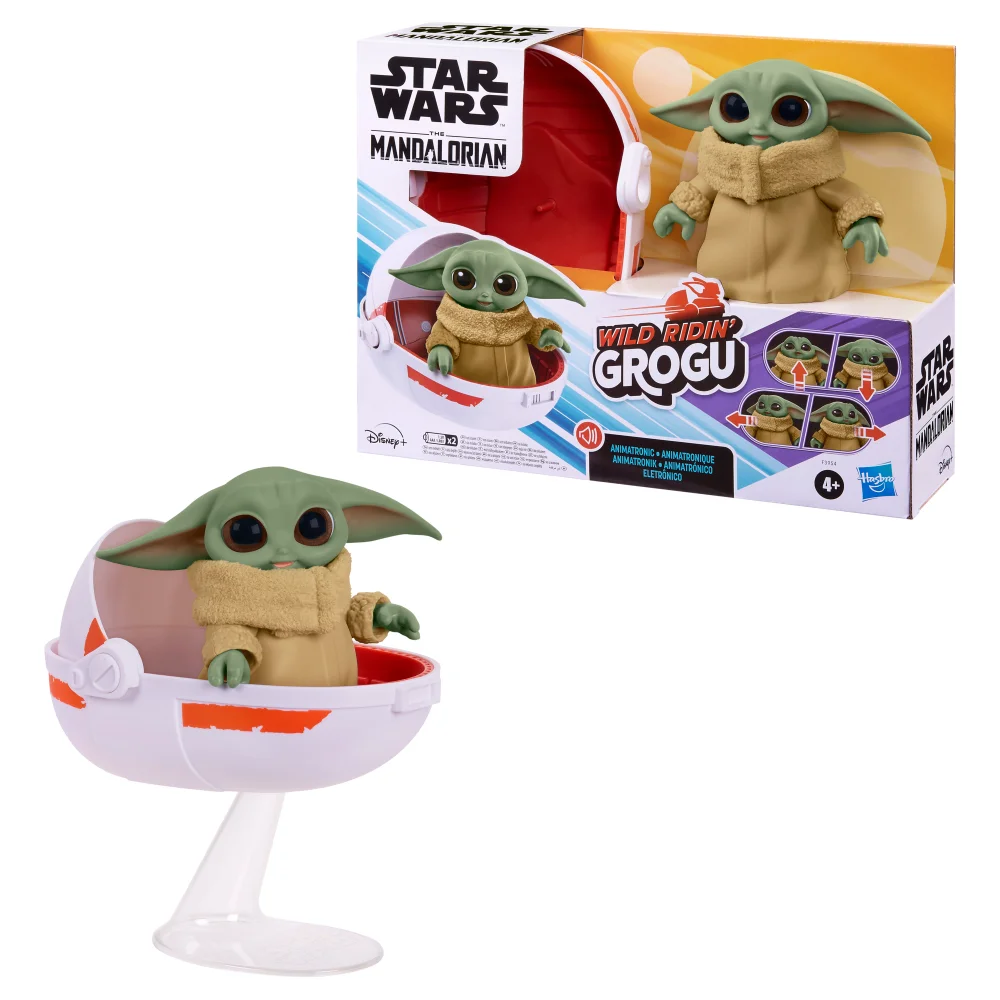 Hasbro Star Wars Wild Ridin' Grogu 5 Inch Animatronic Image 1