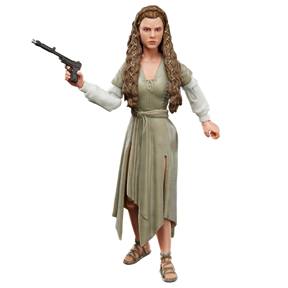 Hasbro Star Wars The Black Series Princess Leia (Ewok Village) 6 Inch Action Figure Image 1