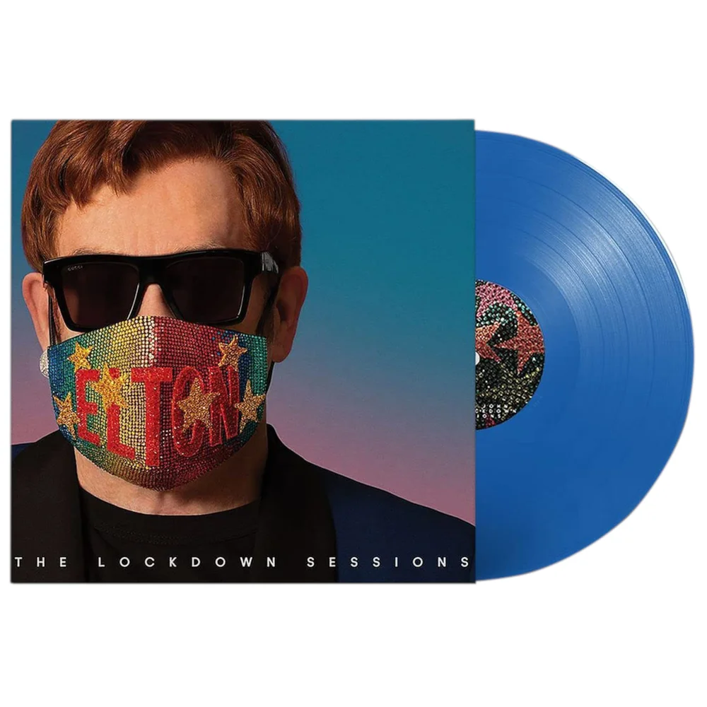 Elton John - The Lockdown Sessions - Limited Edition Blue Vinyl 2LP Image 1