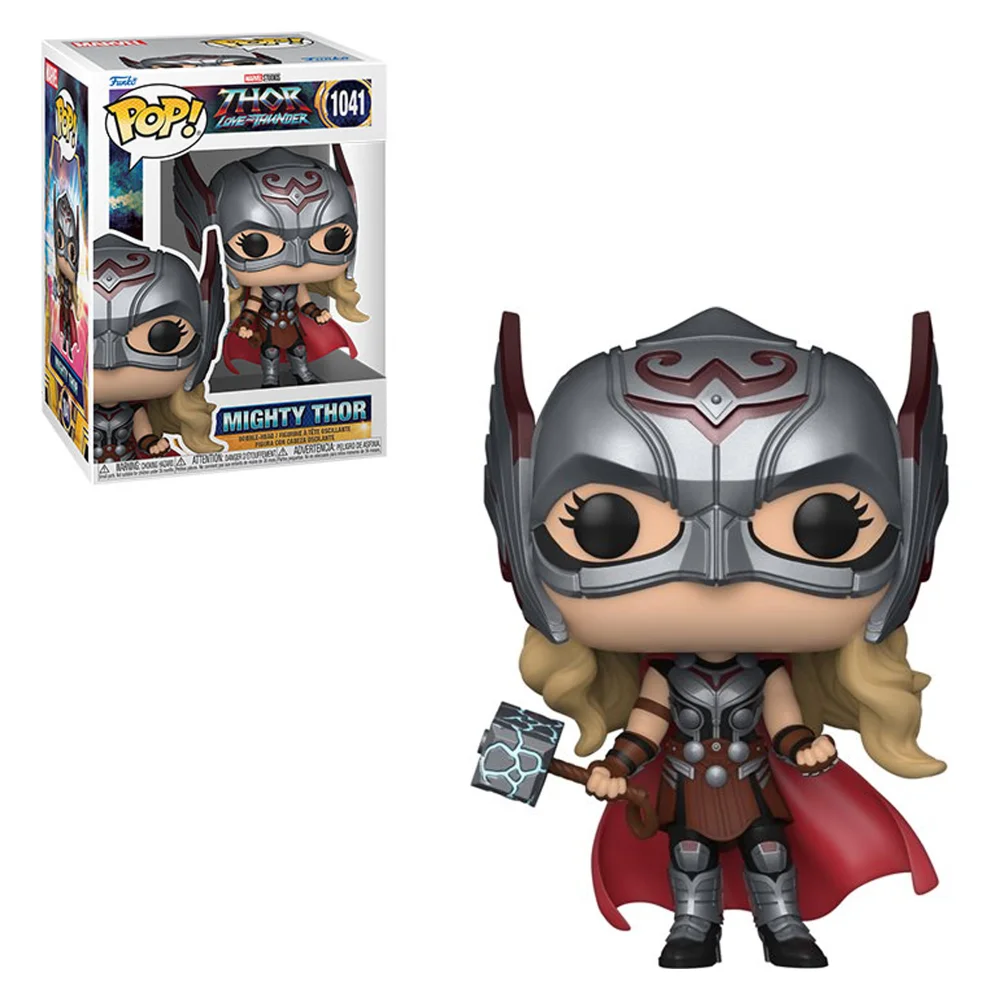 Marvel Thor Love & Thunder Mighty Thor Funko Pop! Vinyl Image 1