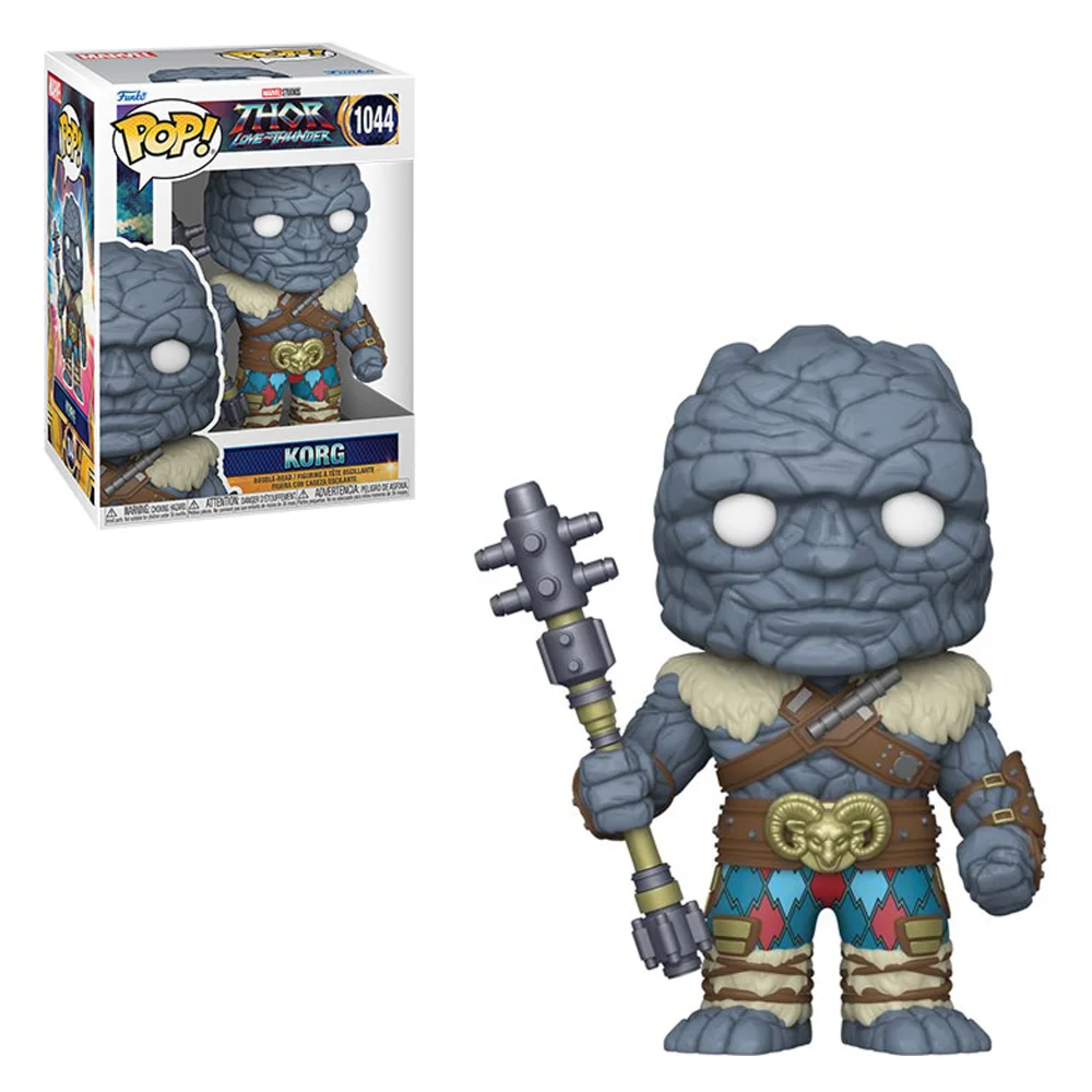 Marvel Thor Love & Thunder Korg Funko Pop! Vinyl Image 1