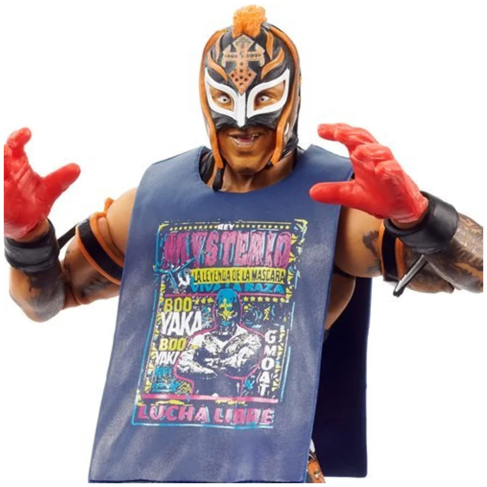 Mattel WWE Elite Collection Action Figure - Rey Mysterio (King Of Mystery) Image 1
