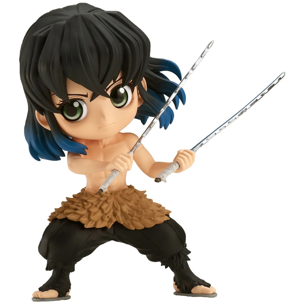 Banpresto Demon Slayer: Kimetsu no Yaiba Q posket-Inosuke Hashibira (ver.A) Figure Image 1