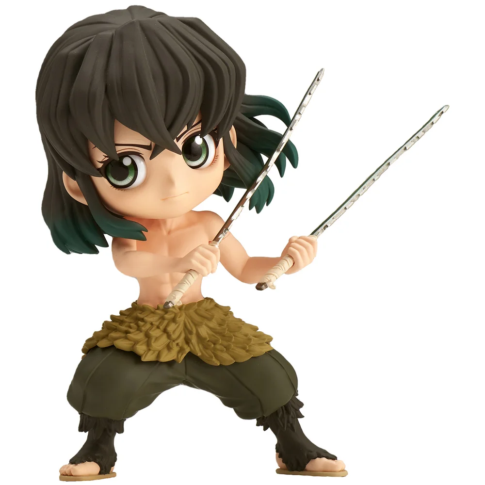 Banpresto Demon Slayer: Kimetsu no Yaiba Q posket-Inosuke Hashibira (ver.B) Figure Image 1