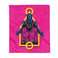 Squid Game Presenting Squid Game Fleece Blanket - undefined undefined