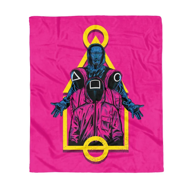 Squid Game Presenting Squid Game Fleece Blanket