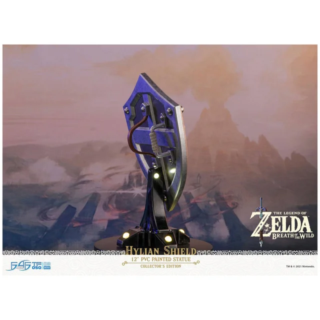 First 4 Figures The Legend Of Zelda: Breath Of The Wild Hylian Shield Collector's Edition PVC Statue (29cm)