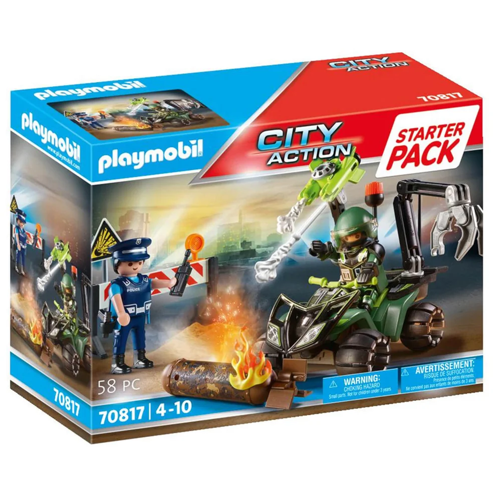 Playmobil Starter Pack Police Training (70817) Image 1