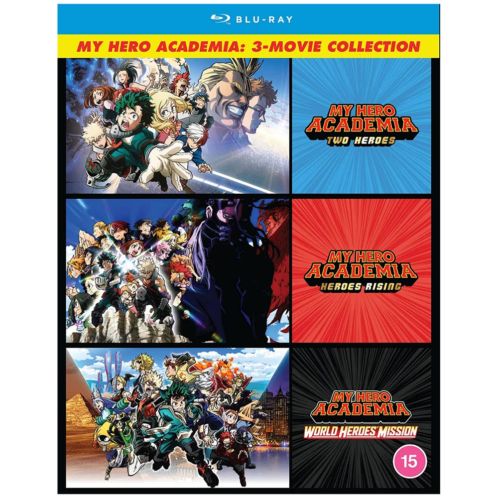 My Hero Academia 3 Movie Collection Image 1