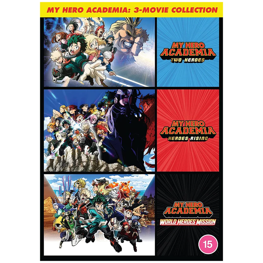 My Hero Academia 3 Movie Collection Image 1