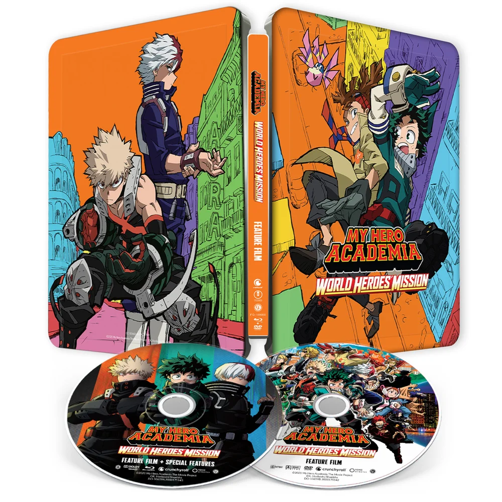 My Hero Academia: World Heroes Mission Steelbook (includes DVD) Image 1