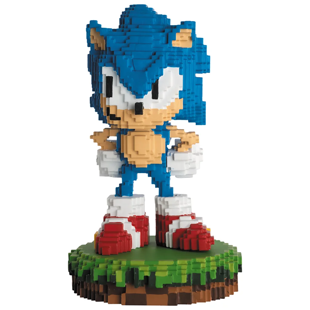 Eaglemoss Pixel Sonic the Hedgehog Classic Figurine Image 1