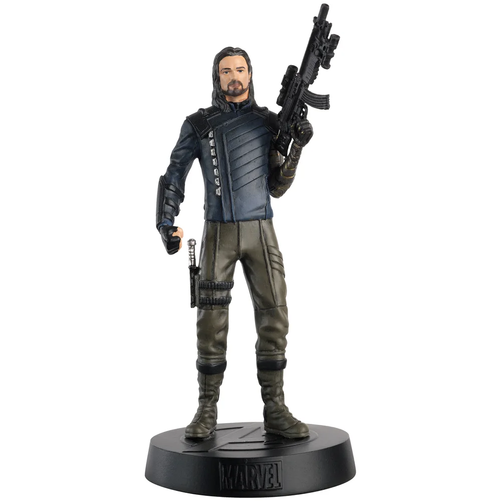 Eaglemoss Winter Soldier Figurine with Magazine Image 1