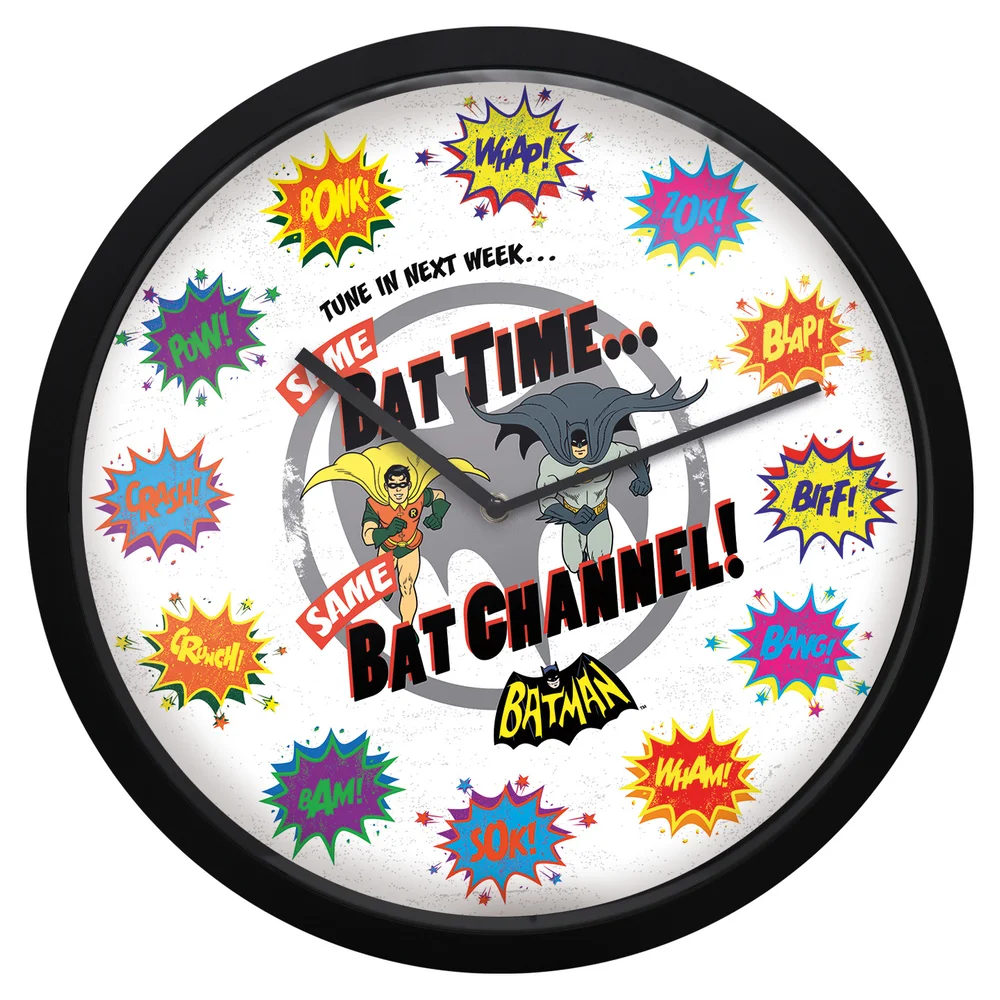 Fanattik DC Comics Batman Retro Clock Image 1