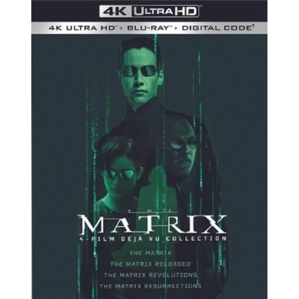The Matrix: 4-Film Deja Vu Collection - 4K Ultra HD (Includes Blu-ray) (US Import) Image 1
