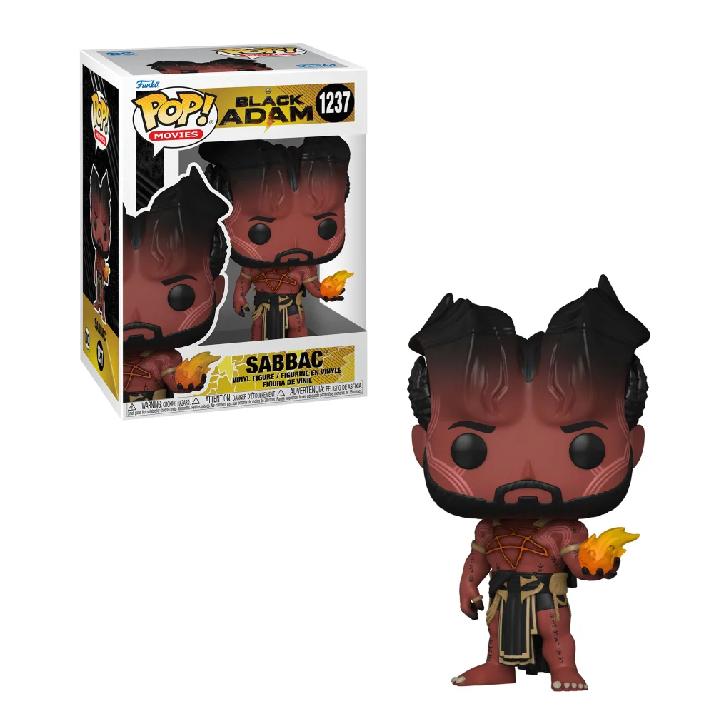 DC Comics Black Adam Sabbac Funko Pop! Vinyl Image 1