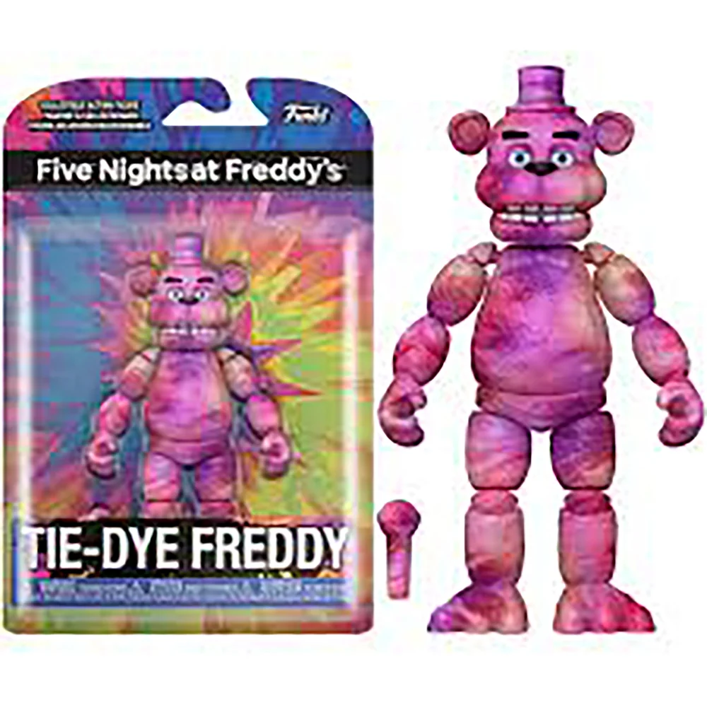 Five Nights At Freddy's Tie Dye Freddy Action Figure Image 1