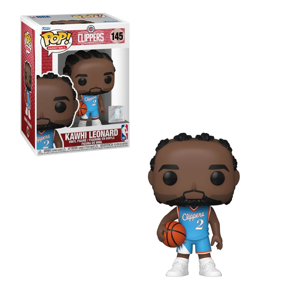 NBA Los Angeles Clippers Kawhi Leonard Funko Pop! Vinyl Image 1
