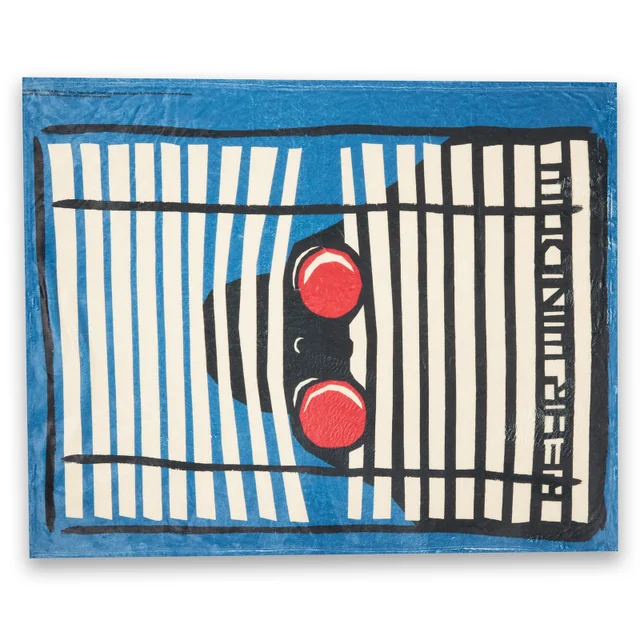 Hitchcock Rear Window Focused Fleece Blanket