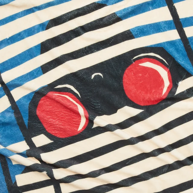 Hitchcock Rear Window Focused Fleece Blanket