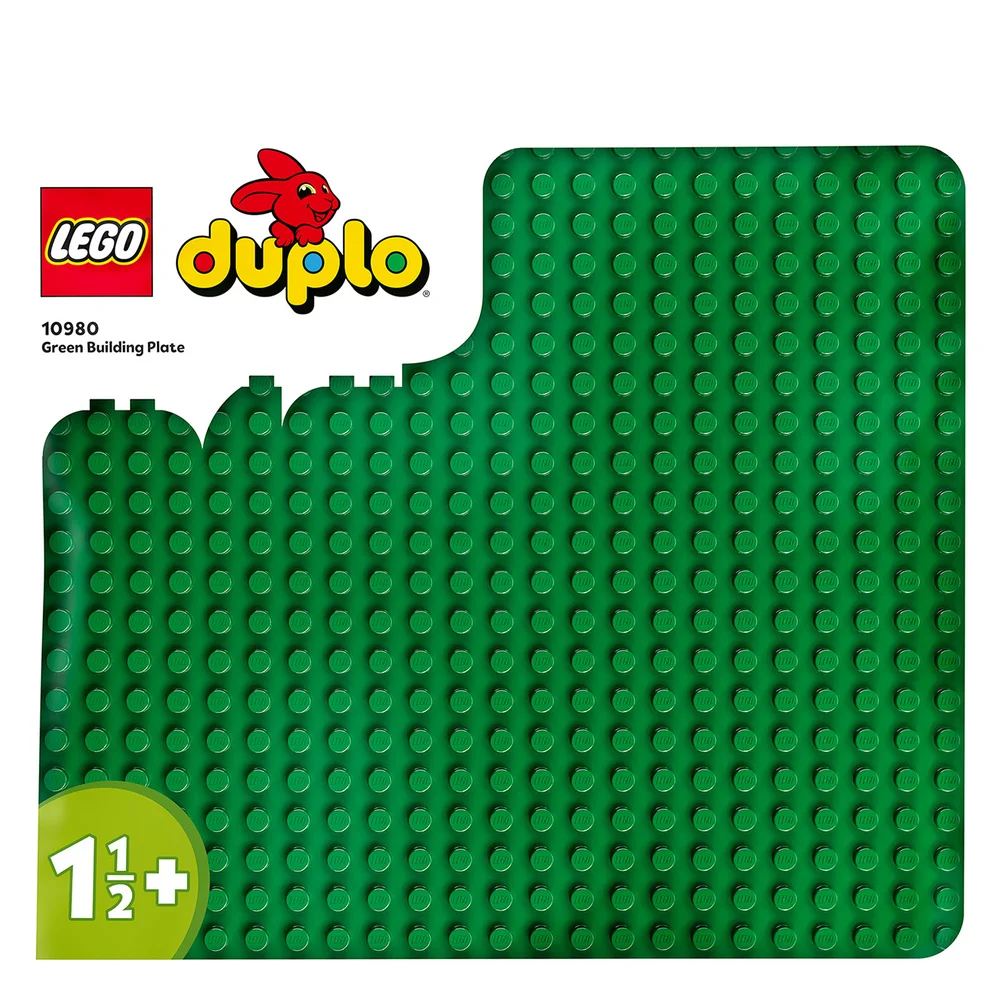 LEGO DUPLO Green Building Base Plate Board (10980) Image 1