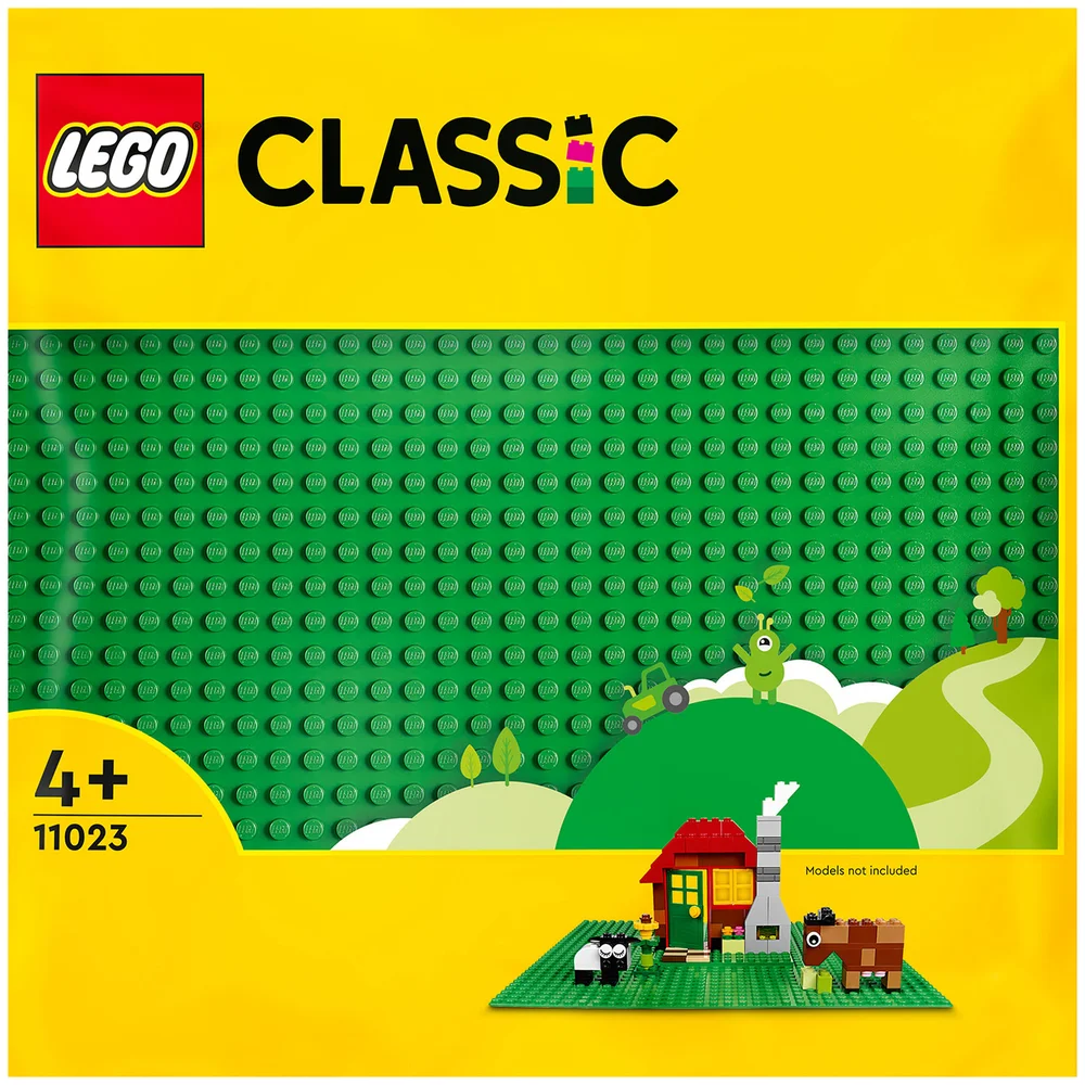 LEGO Classic: Green Baseplate 32x32 Building Board (11023) Image 1