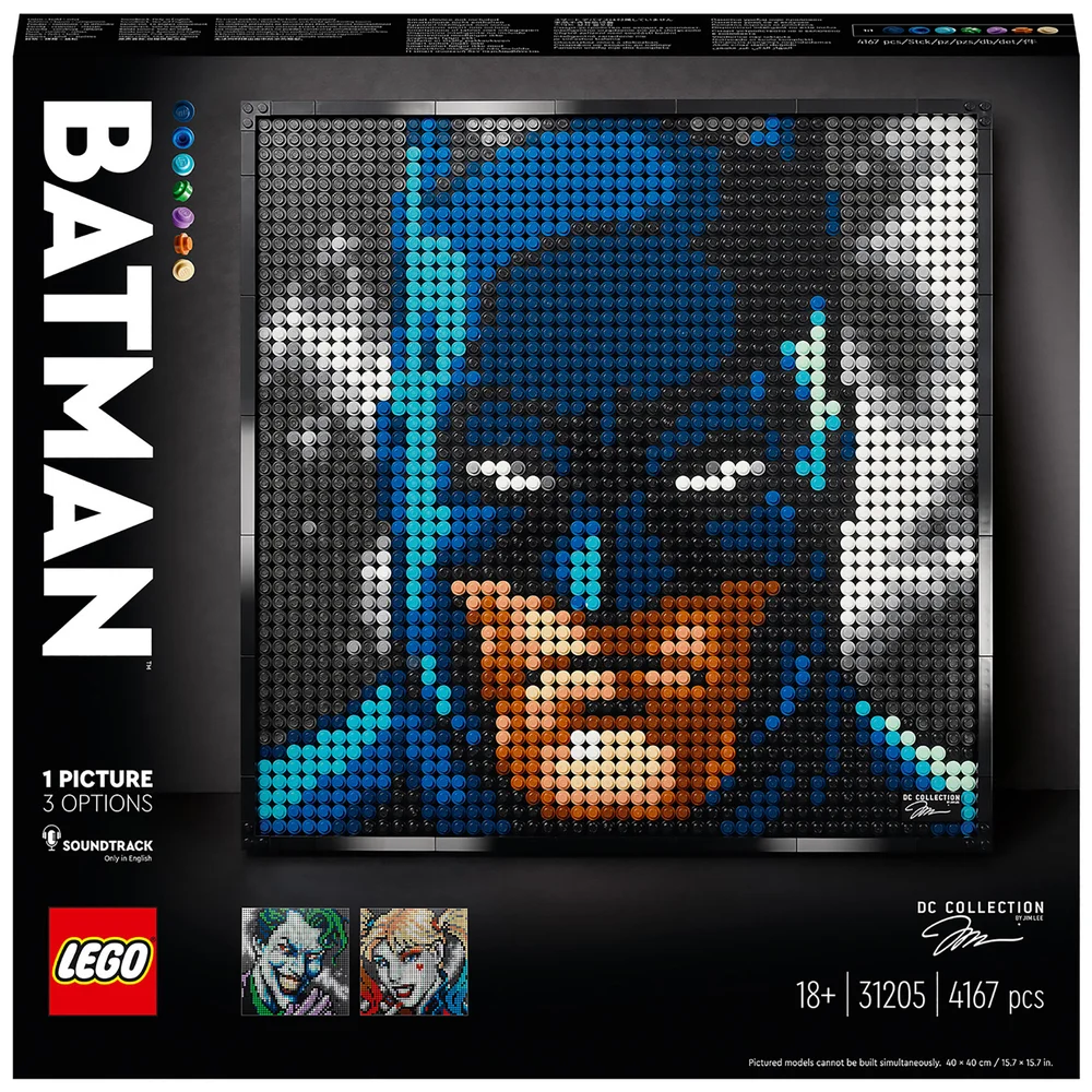 LEGO Art Jim Lee Batman Collection Wall Decor Set (31205) Image 1