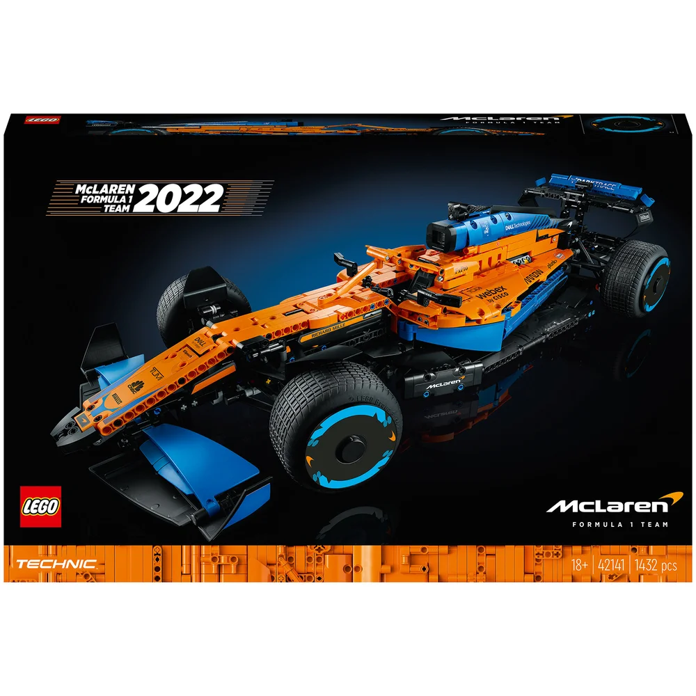 LEGO Technic: McLaren Formula 1 2022 Race Car Model Set (42141) Image 1