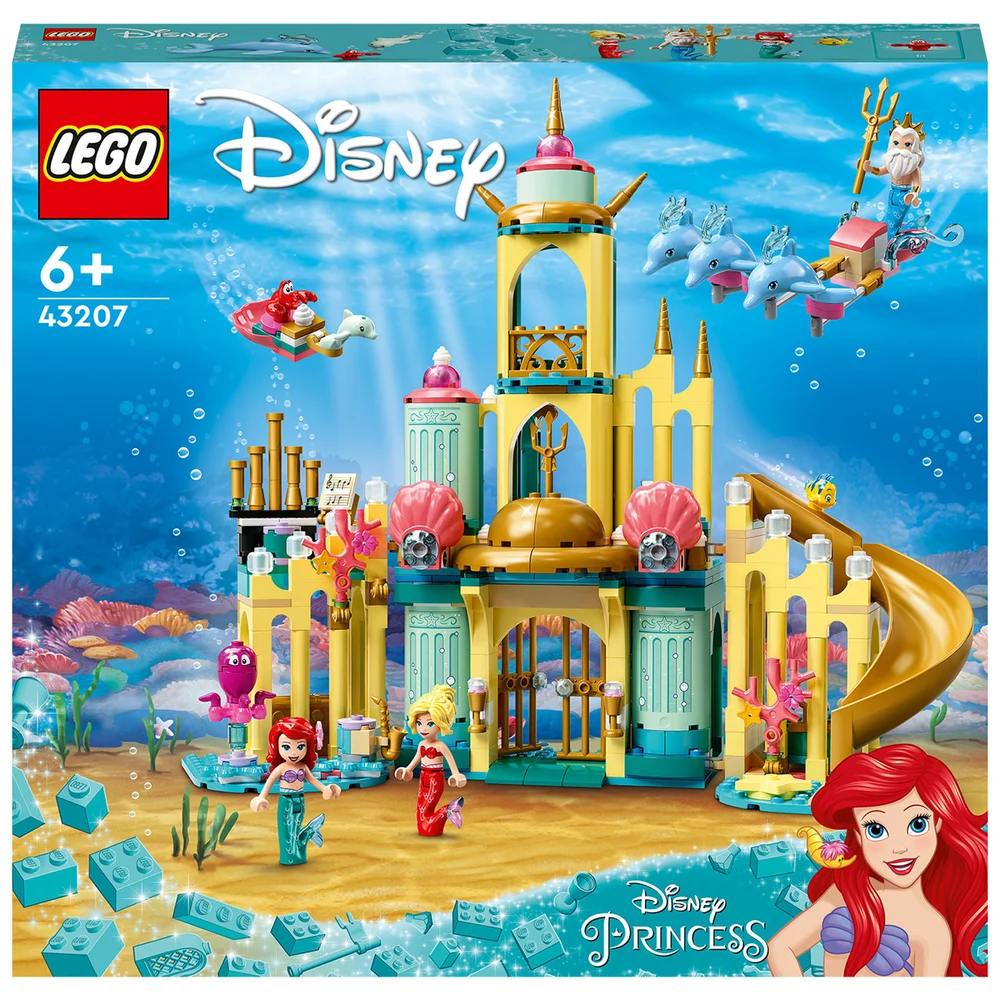 LEGO Disney Ariel’s Underwater Palace Castle Toy (43207) Image 1