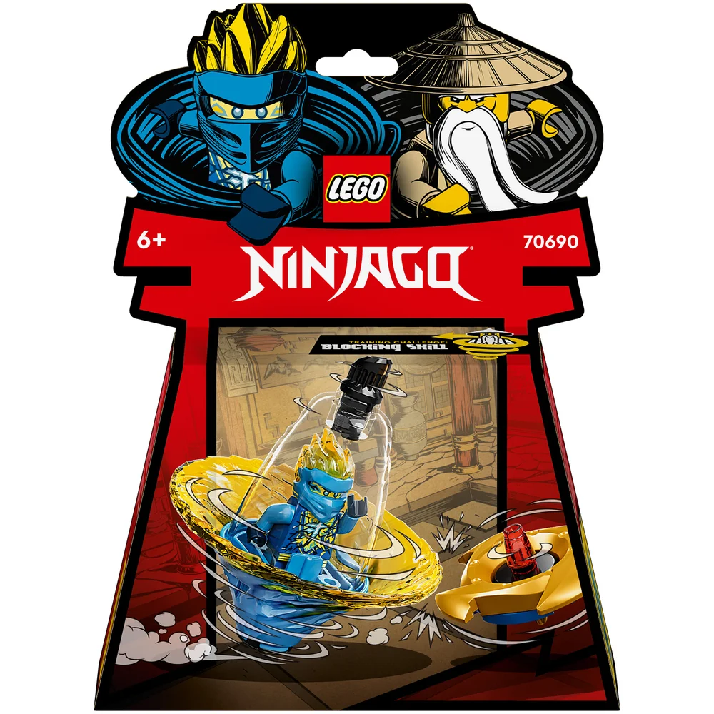 LEGO NINJAGO Jay’s Spinjitzu Ninja Training Spin Toy (70690) Image 1