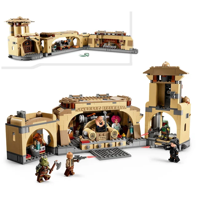 LEGO Star Wars: Boba Fett’s Throne Room Buildable Toy (75326)