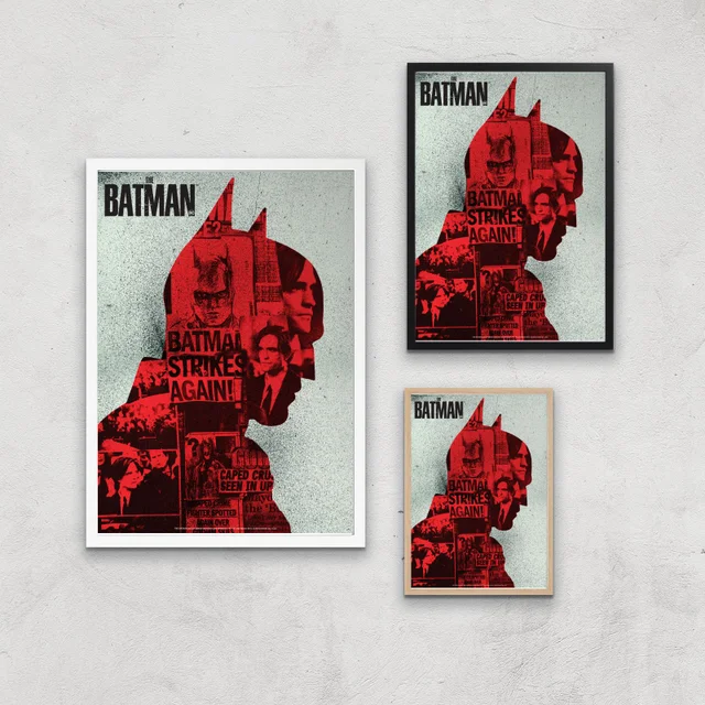 The Batman Silhouette Giclee Art Print
