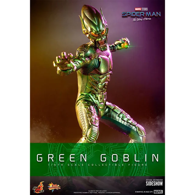 Hot Toys Spider-Man: No Way Home Movie Masterpiece Action Figure 1/6 Green Goblin 30 cm