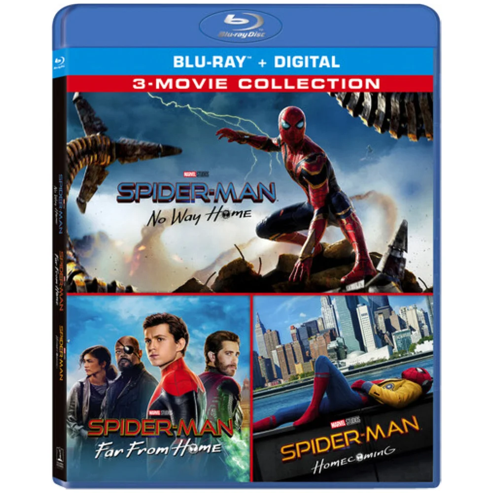 Spider-Man: Far From Home / Spider-Man: Homecoming / Spider-Man: No Way Home (US Import) Image 1